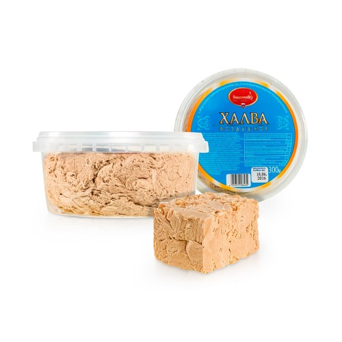 Халва воздушная из семечек подсолнуха с ванильным вкусом